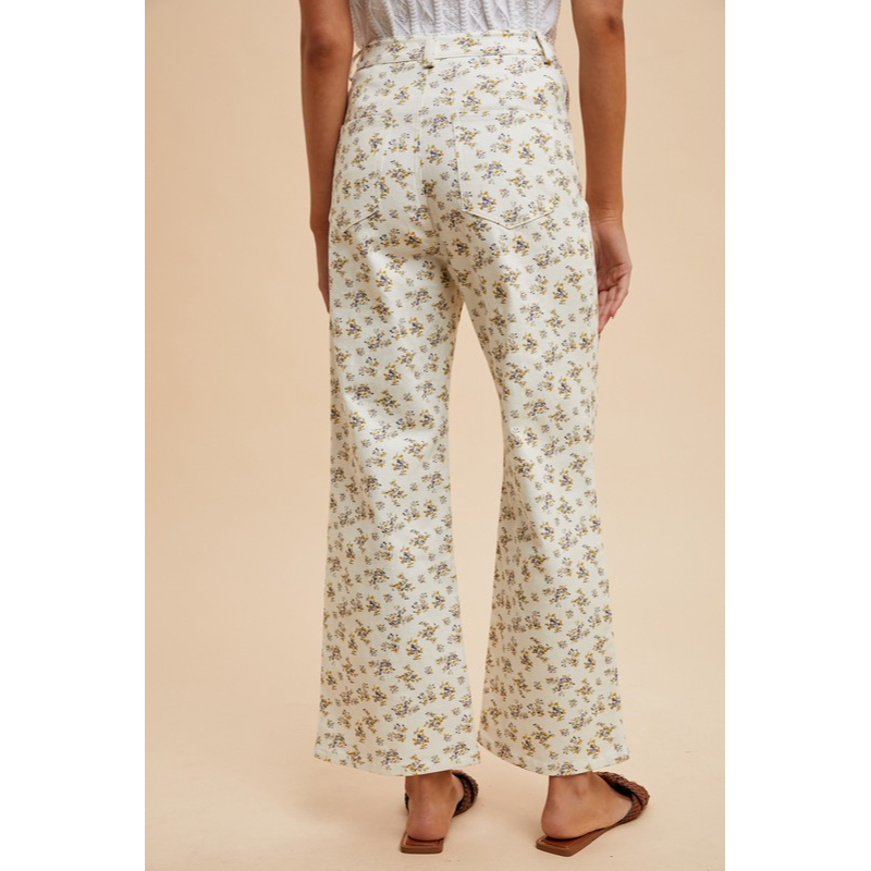 A New Leaf Floral Jeans
