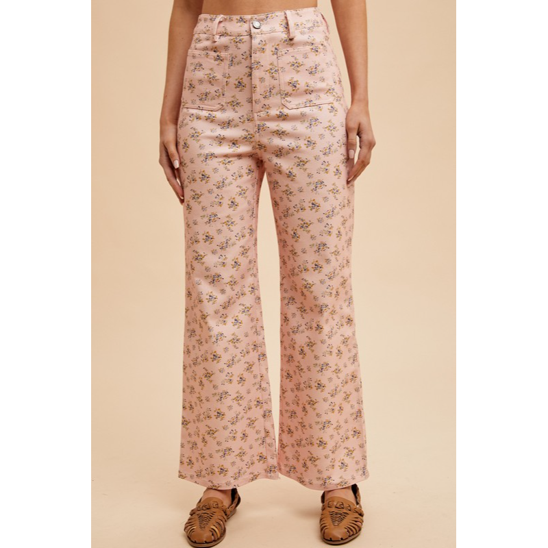 A New Leaf Floral Jeans