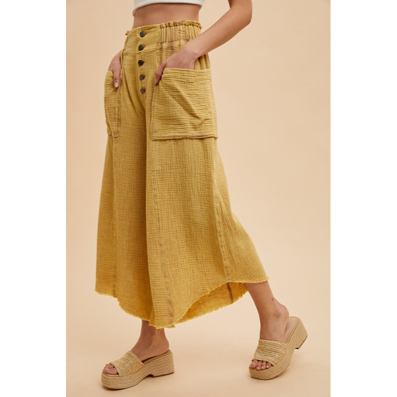 Break The Distance Mineral Washed Pants