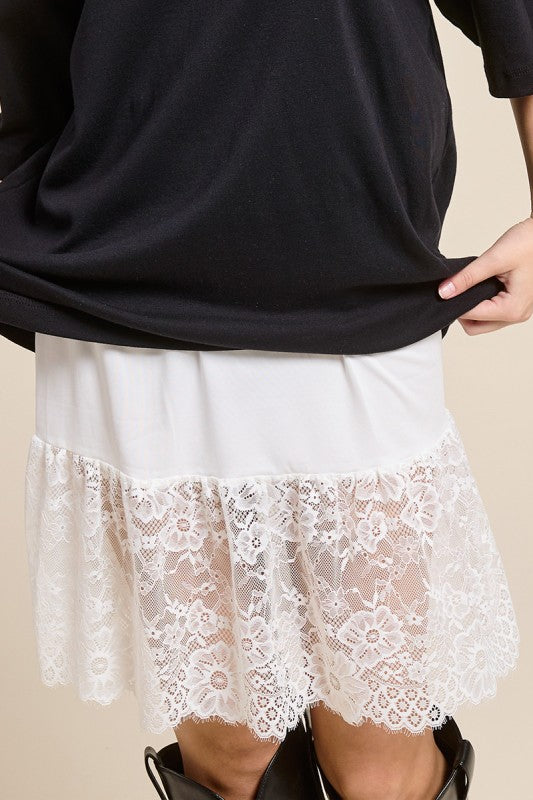 Lace Slip Skirts *Final Sale*