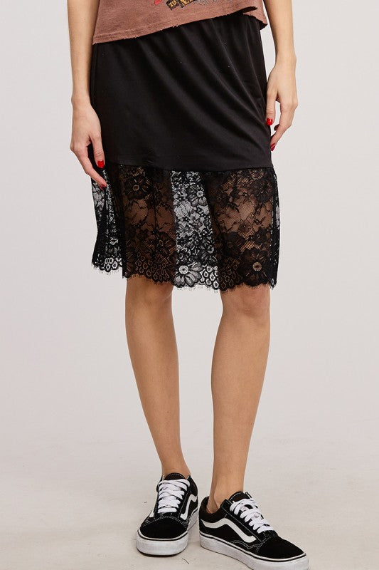 Lace Slip Skirts *Final Sale*