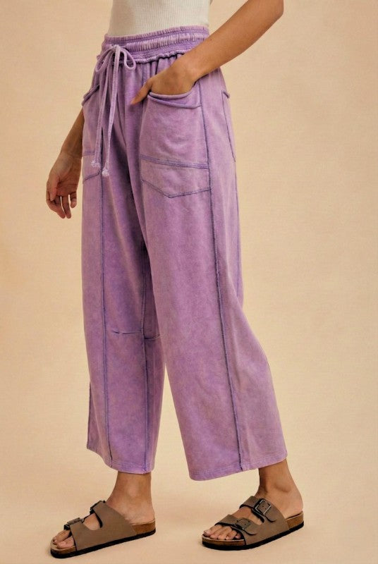 All Day Ease French Terry Pants *New Colors!*
