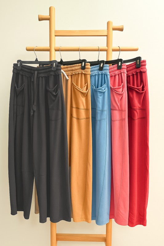 All Day Ease French Terry Pants *New Colors!*