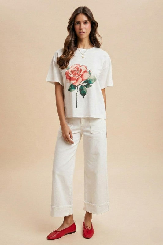 Go-To White Wide Leg Jeans