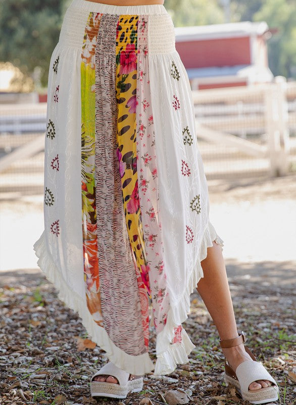 Sunny Days Patchwork Pants