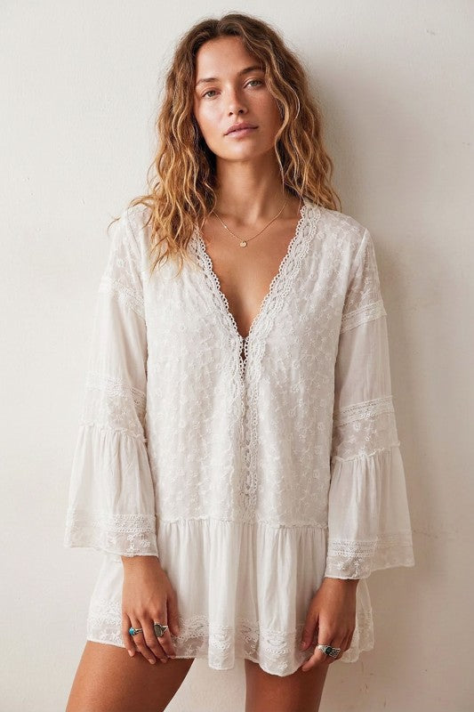 Easy Love Lace Cardigan