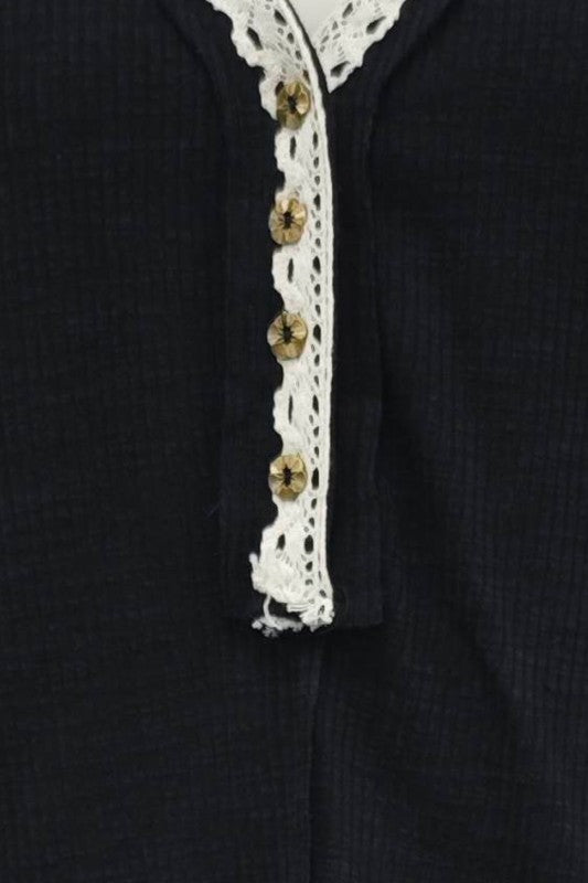 Still of the Night Henley Top