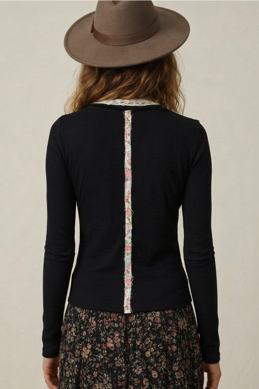 Still of the Night Henley Top