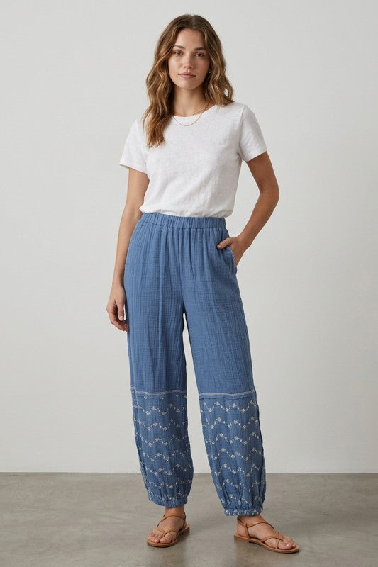 Peaceful Wander Cotton Pants