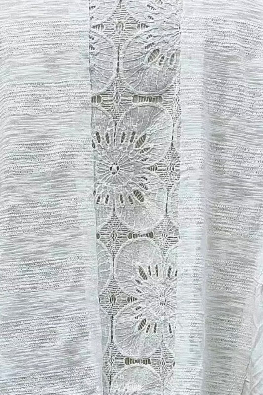 More Than This Lace Sleeve Top