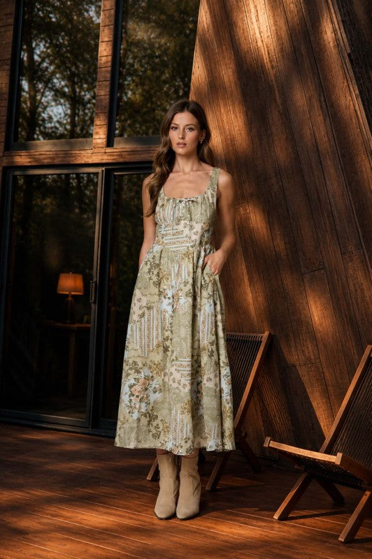 Sweet Clover Maxi Dress
