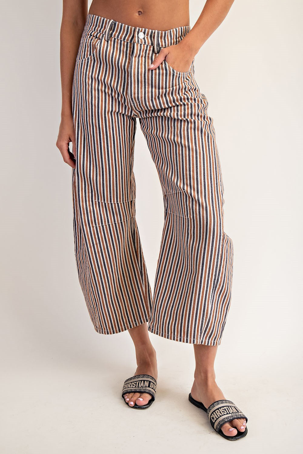 End of the Line Striped Pants