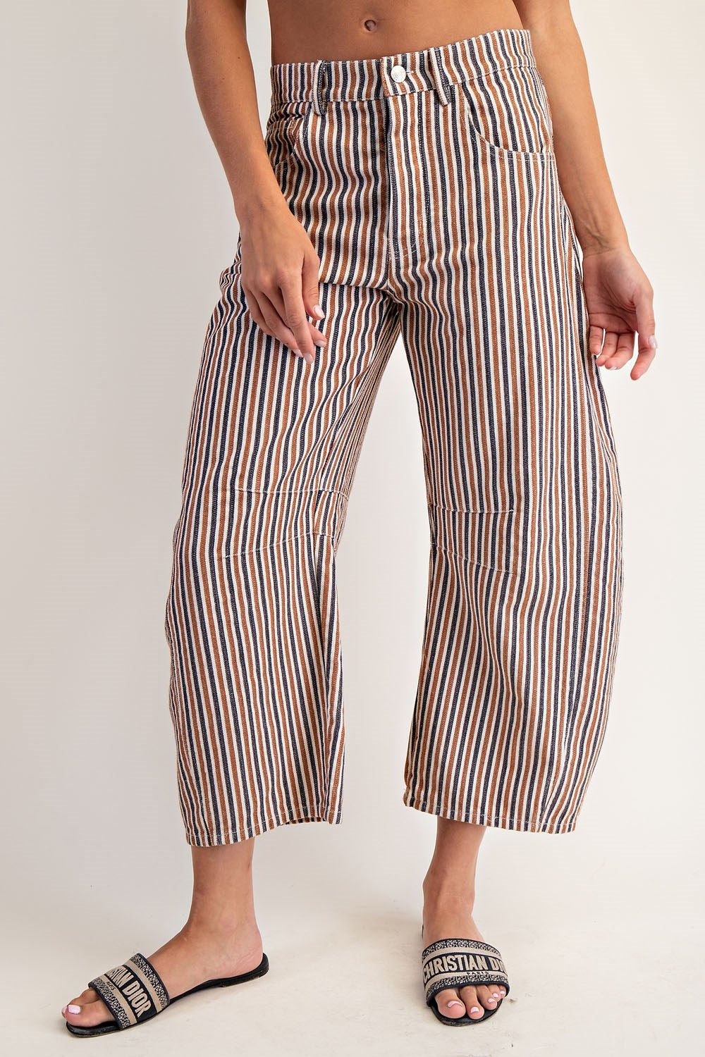 End of the Line Striped Pants