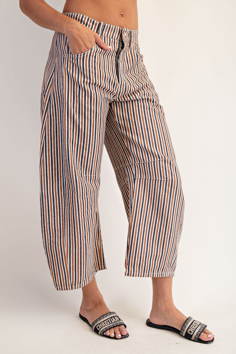 End of the Line Striped Pants