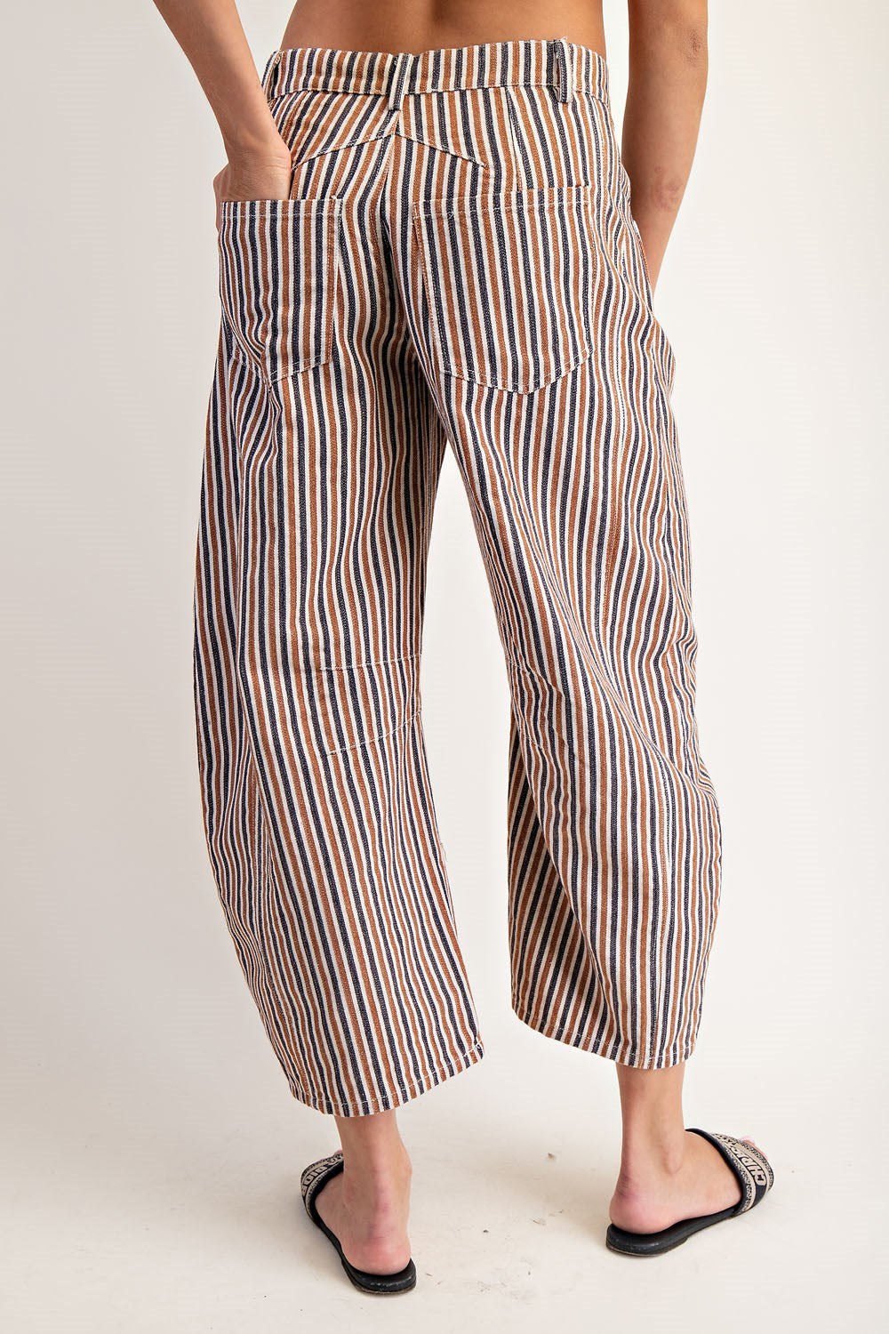 End of the Line Striped Pants