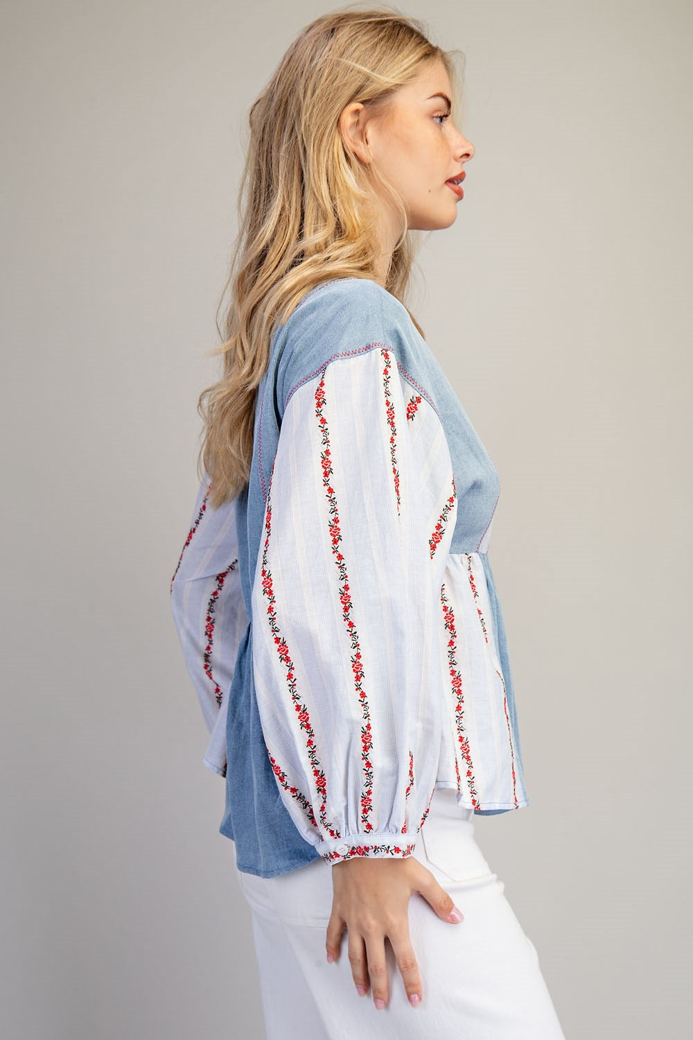 Poppy Trails Top