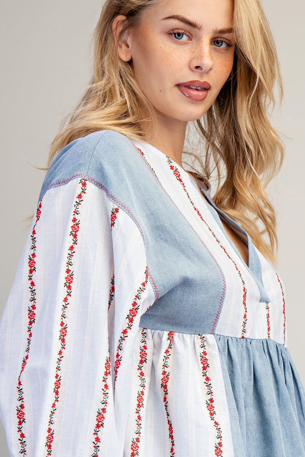 Poppy Trails Top