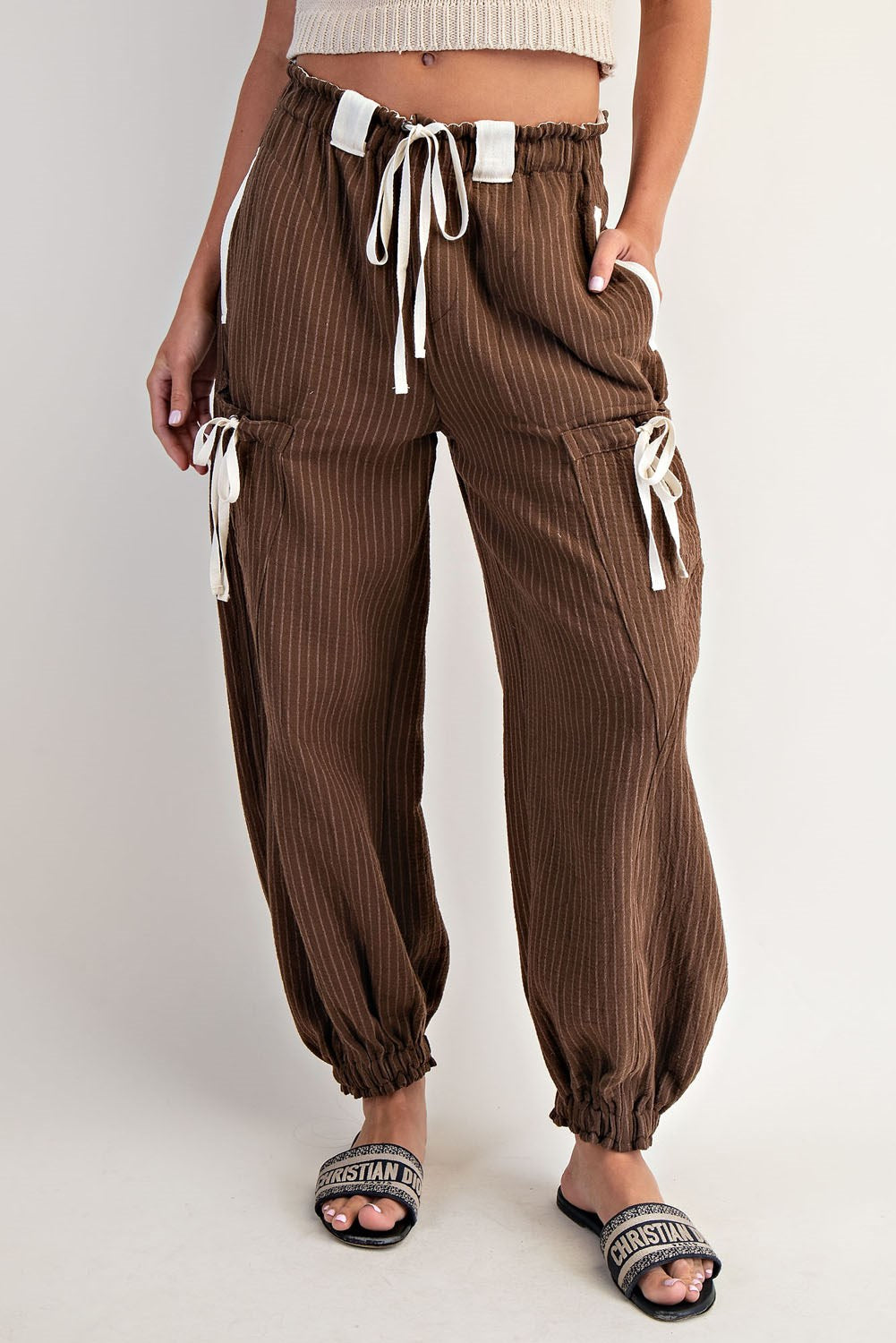Passing Through Striped Pants