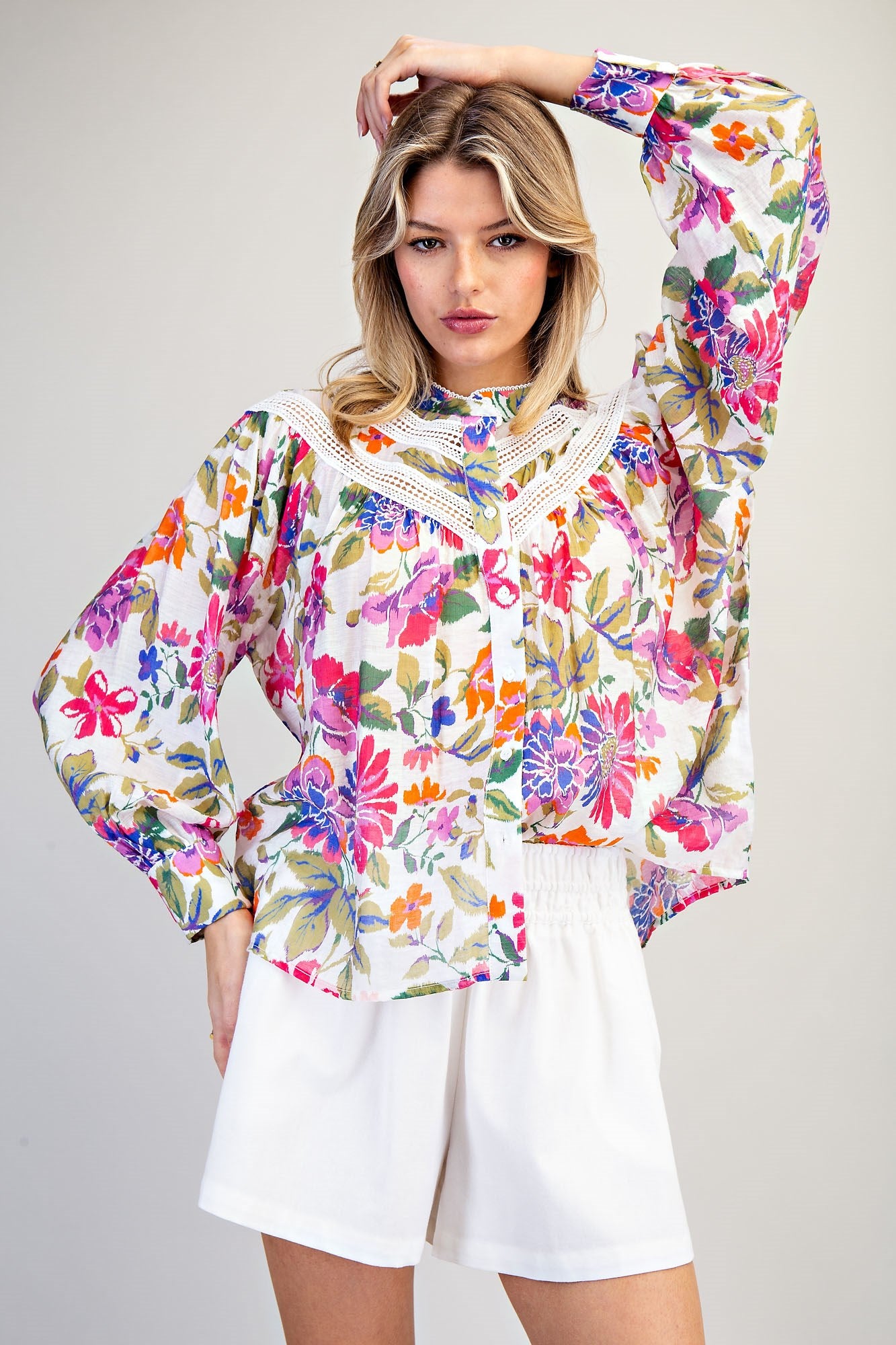 Painted Petals Top