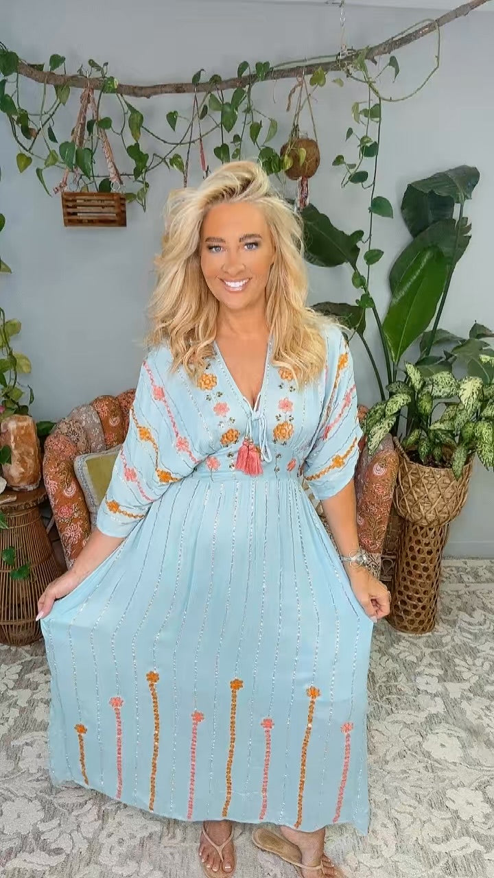 Island Muse Maxi Dress