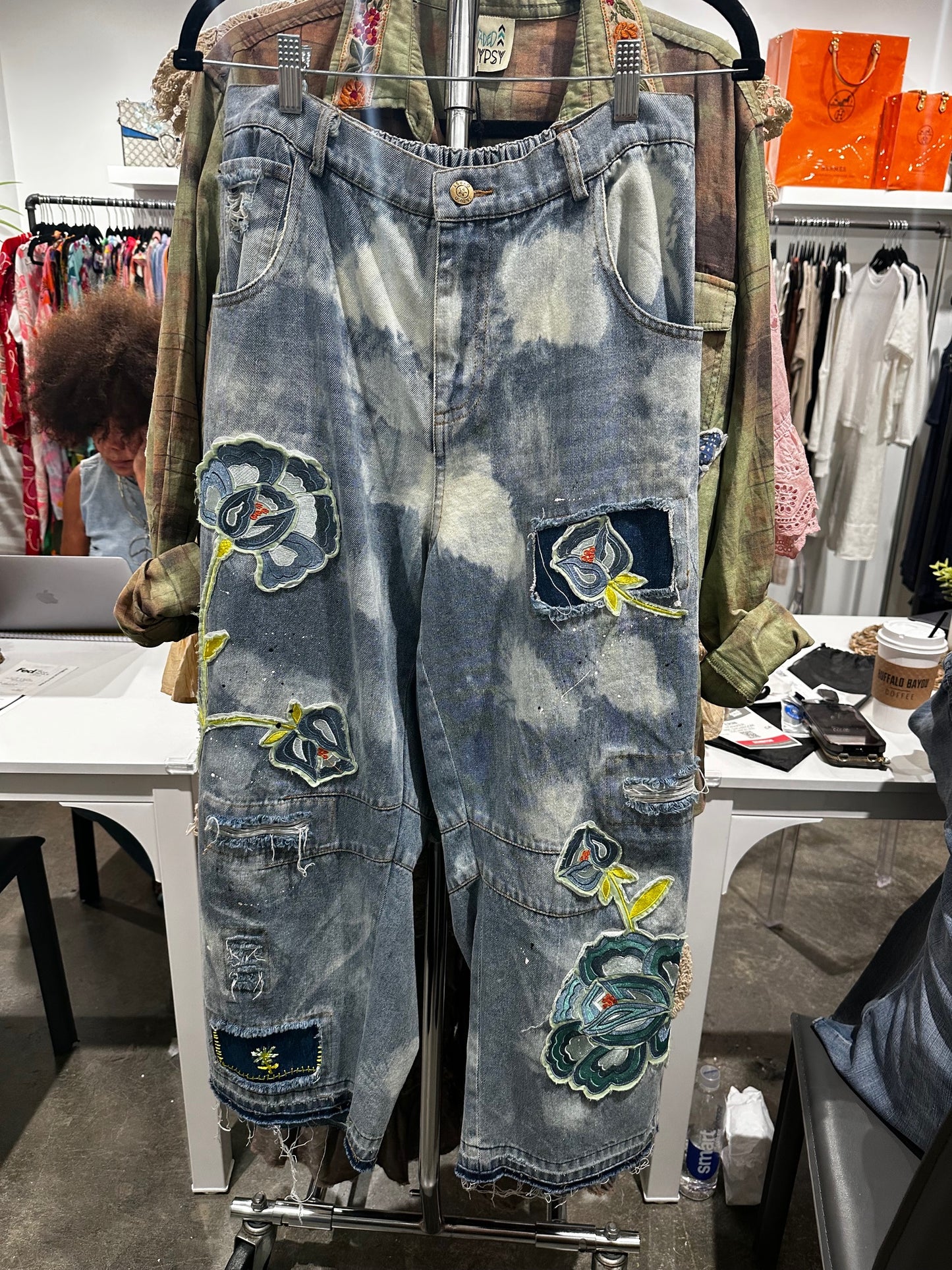 Wildbloom Barrel Jeans