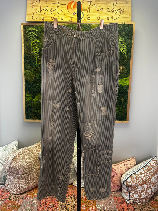 Peace and Love Midnight Railroad Jeans