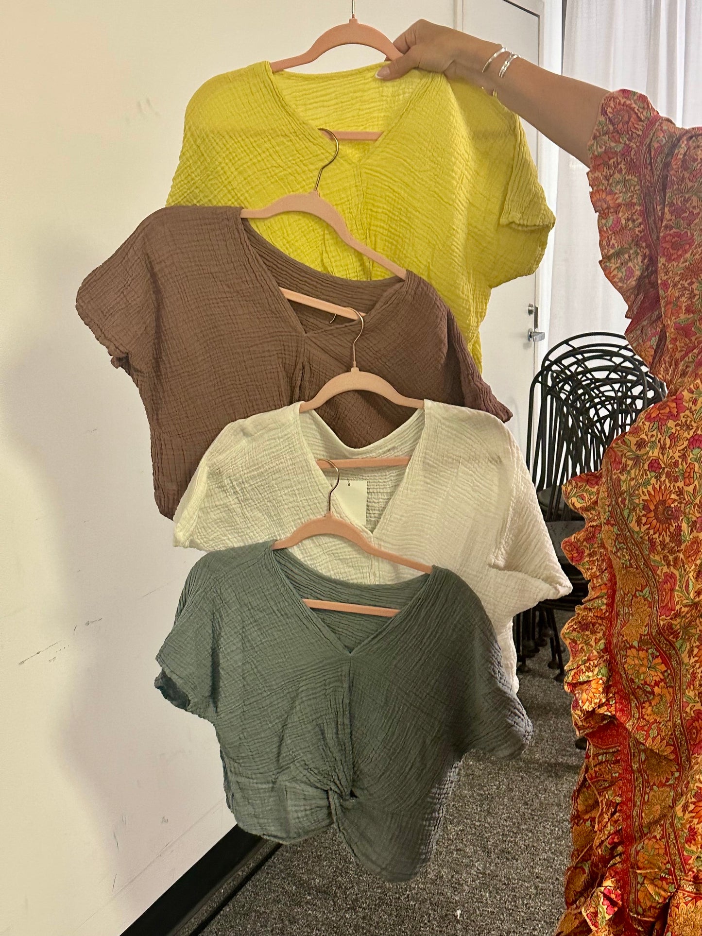 Cotton Gauze Tops