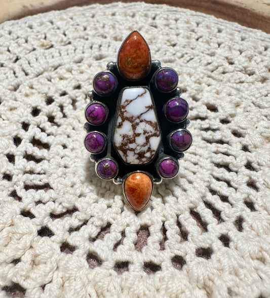 Wild Horse Multi Stone Ring