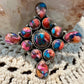 Pink Dahlia Multi Stone Ring