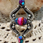 Triple Dahlia Ring