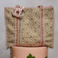 Geometric Quilted Tote Bag