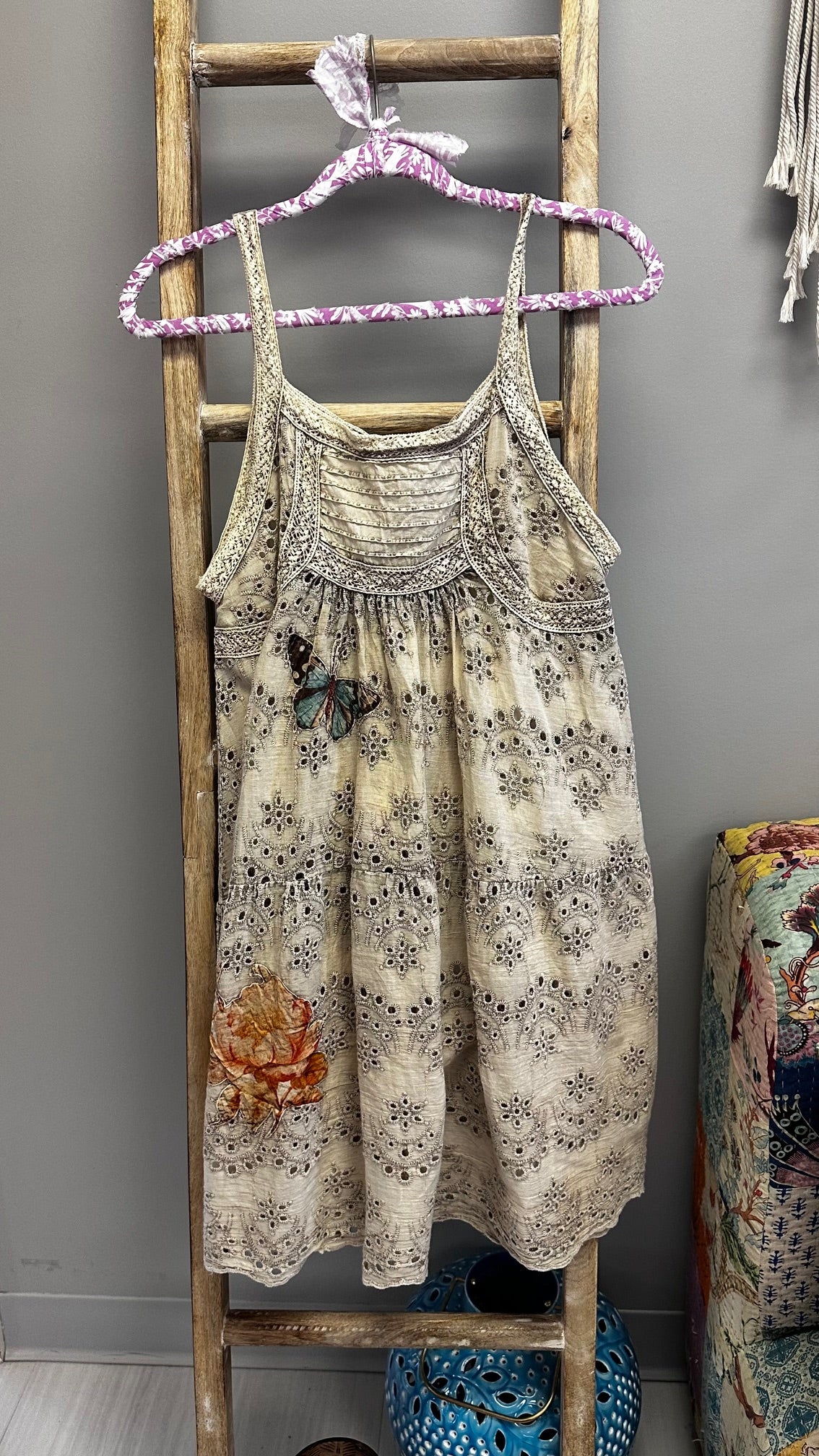 New Pathways Eyelet Dress