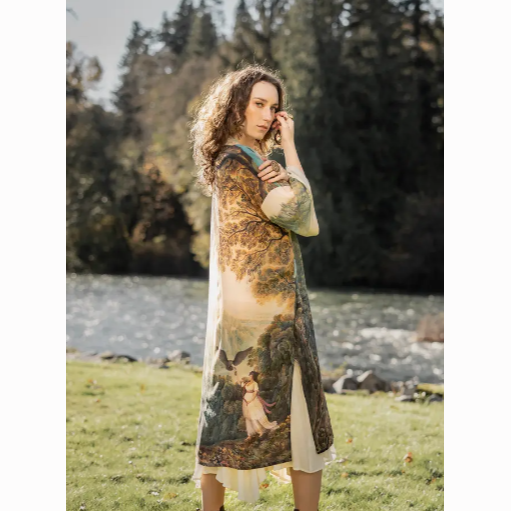 Awakening Long Bamboo Duster Robe