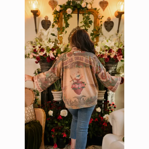 Courage Dear Heart Fleece Jacket