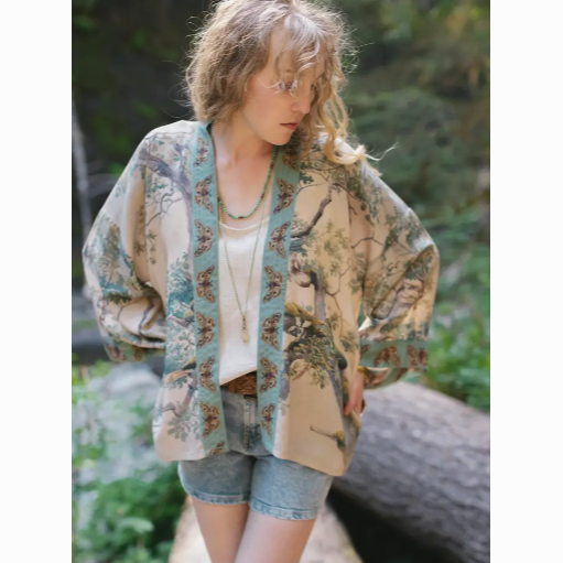 Earth & Sky Bamboo Kimono Cardigan