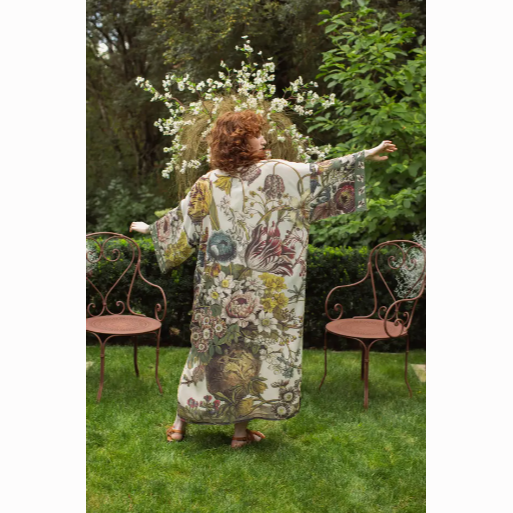 Love Grows Wild Floral Bamboo Duster Robe