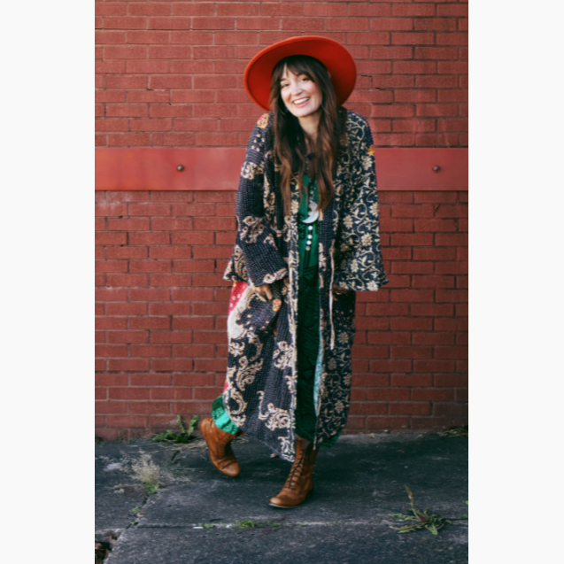 Kantha Kimono Duster