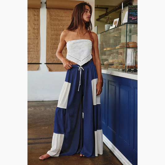 Blockbuster Wide Leg Knit Pants