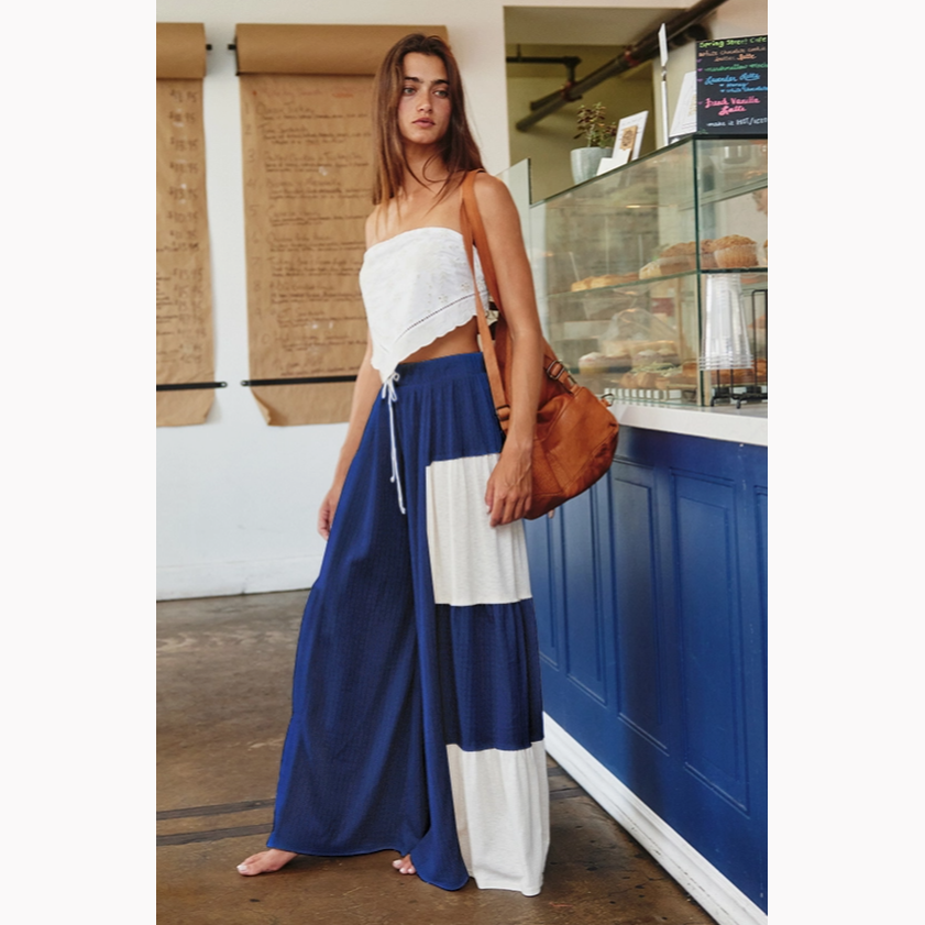 Blockbuster Wide Leg Knit Pants