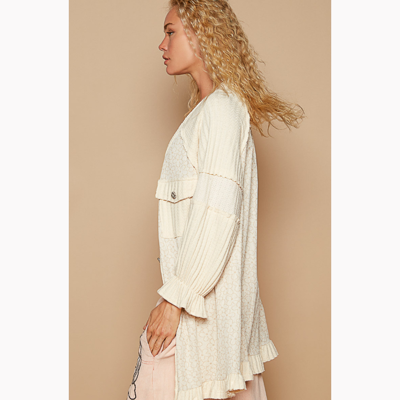 Daisy Days Long Cardigan