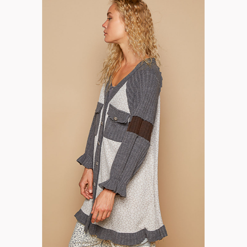 Daisy Days Long Cardigan