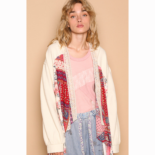 Petal Pushin Hooded Cardigan