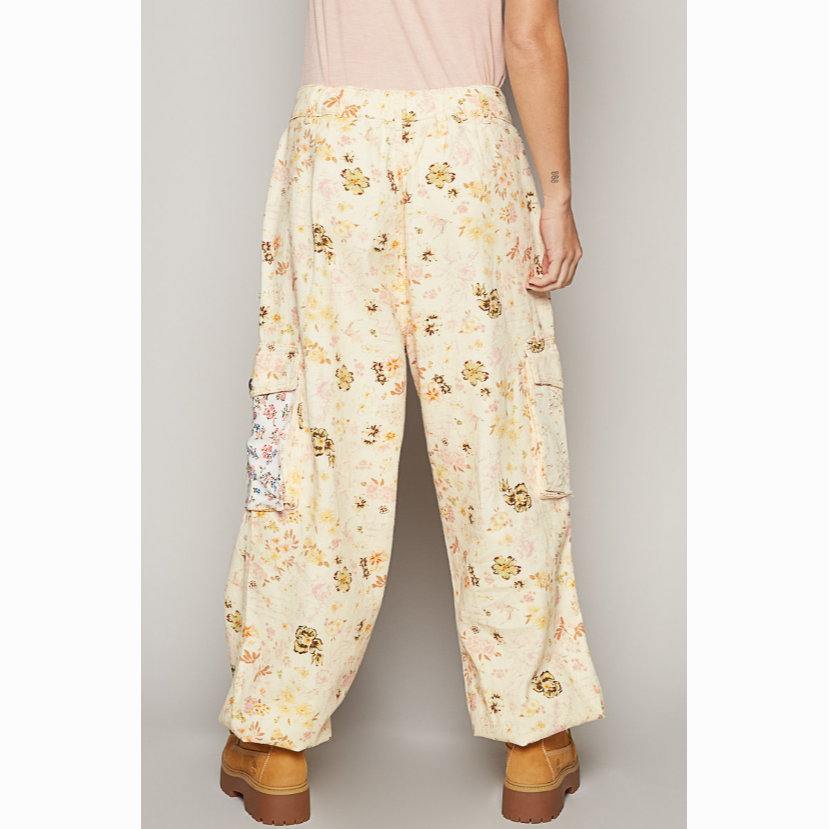 Wildflowers Denim Cargo Pants