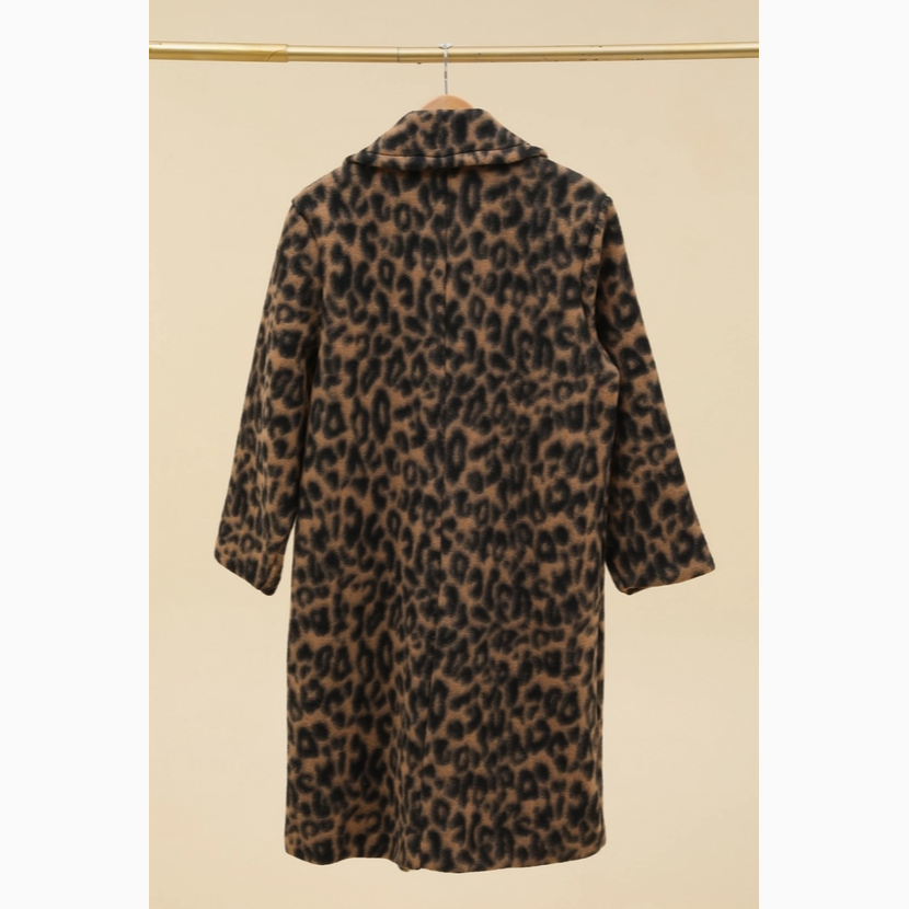 Leopard Print Coat