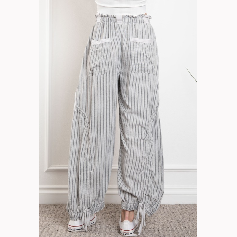 Bright Side Pinstripe Cargo Pants