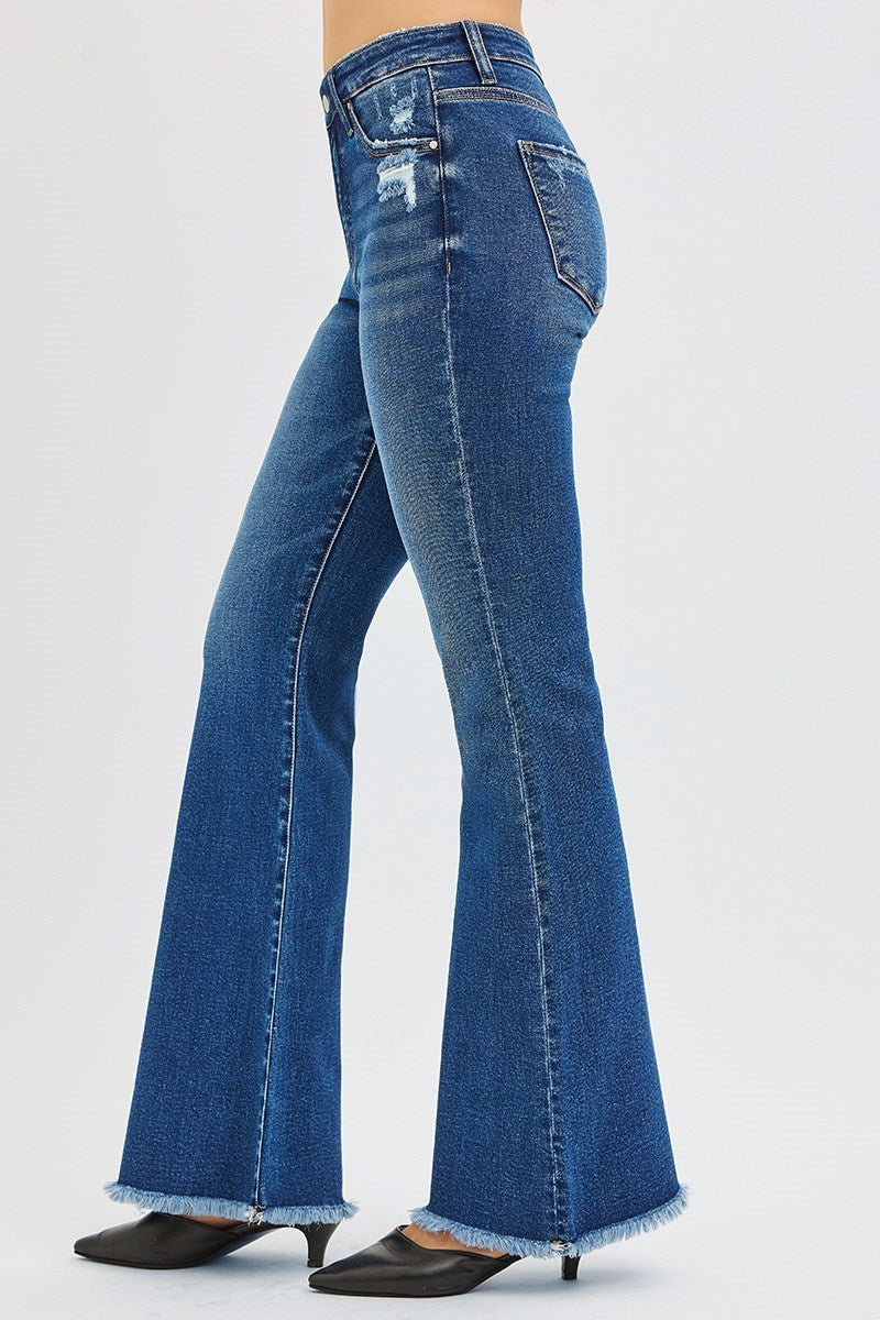 Risen Dark Wash Flare Jeans