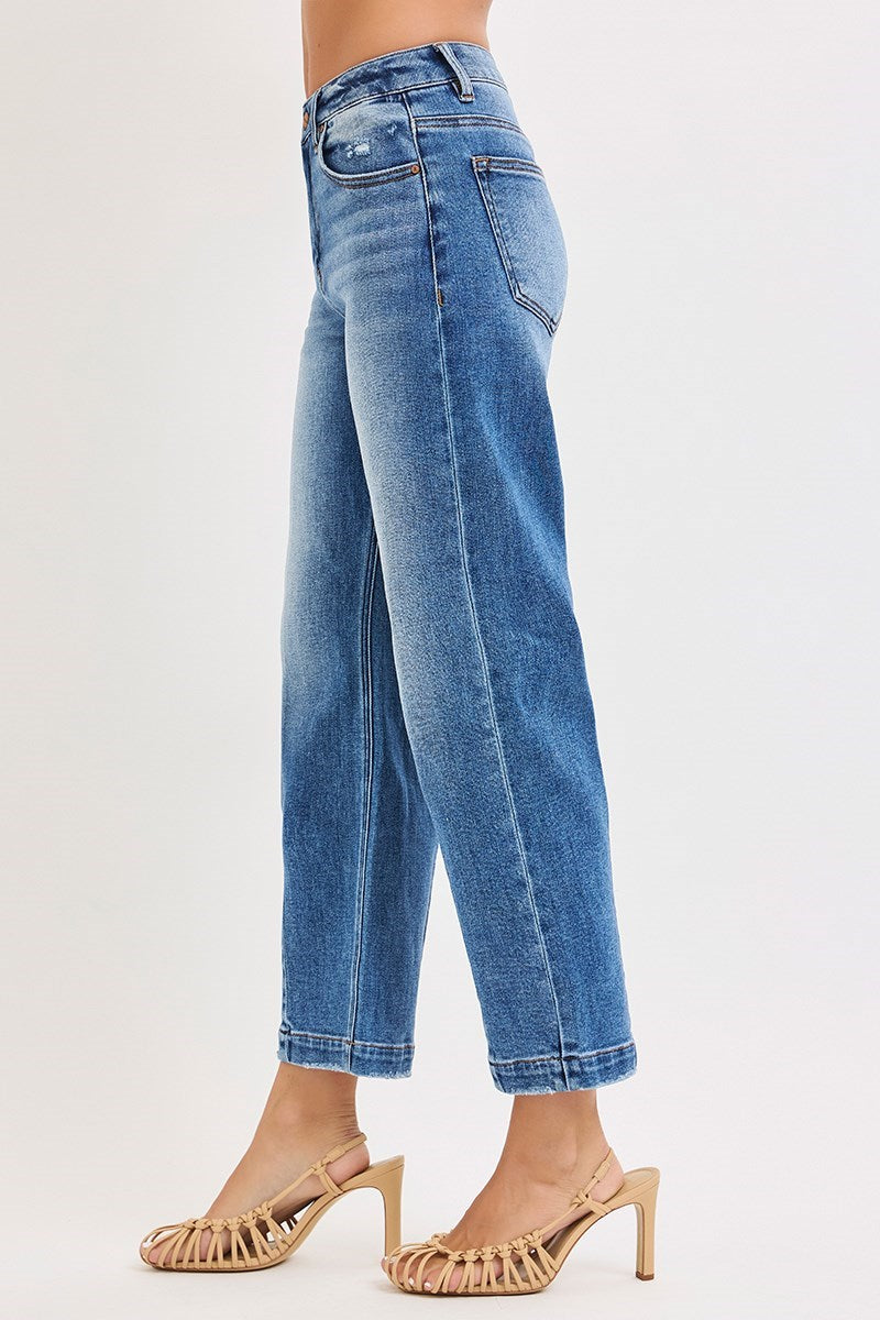 Risen Tapered Jeans