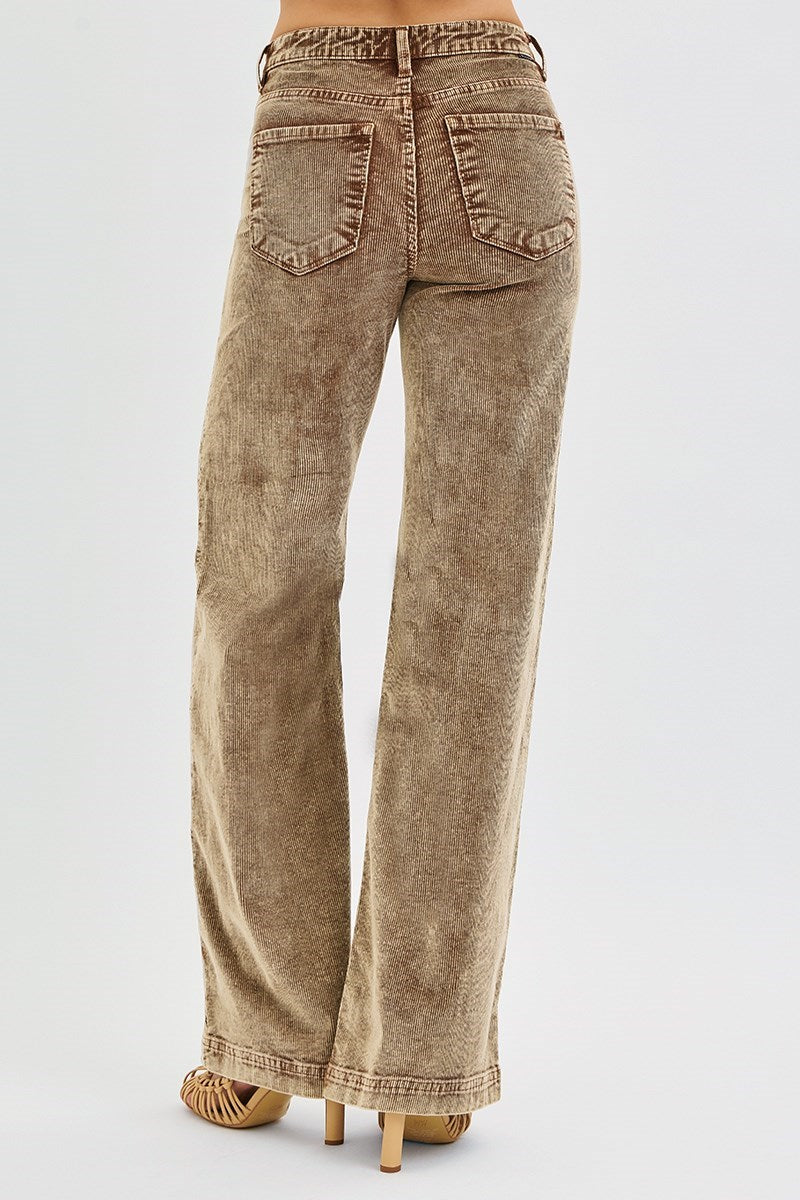 Risen Mocha Corduroy Pants