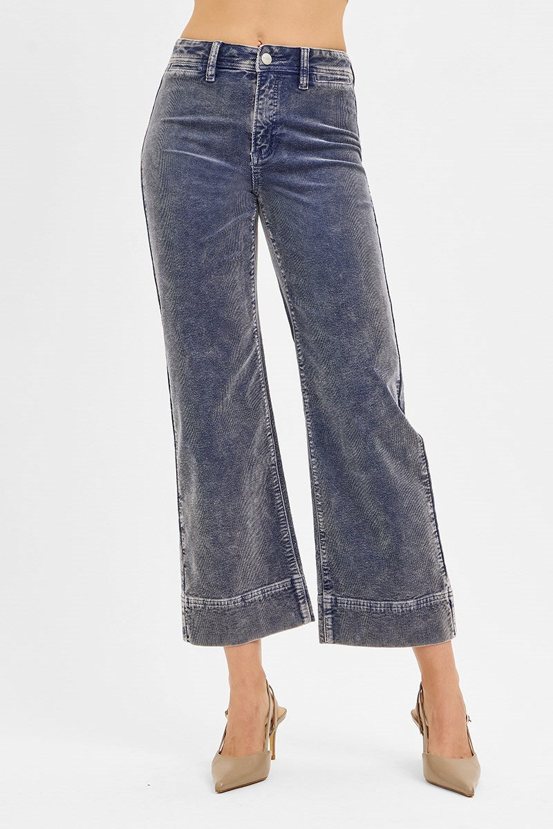 Blue Moon Cropped Corduroy Pants