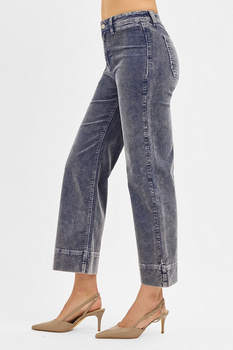 Blue Moon Cropped Corduroy Pants